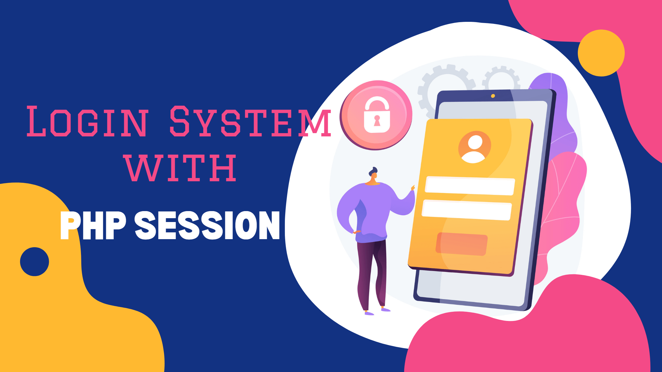 login system with php session banner
