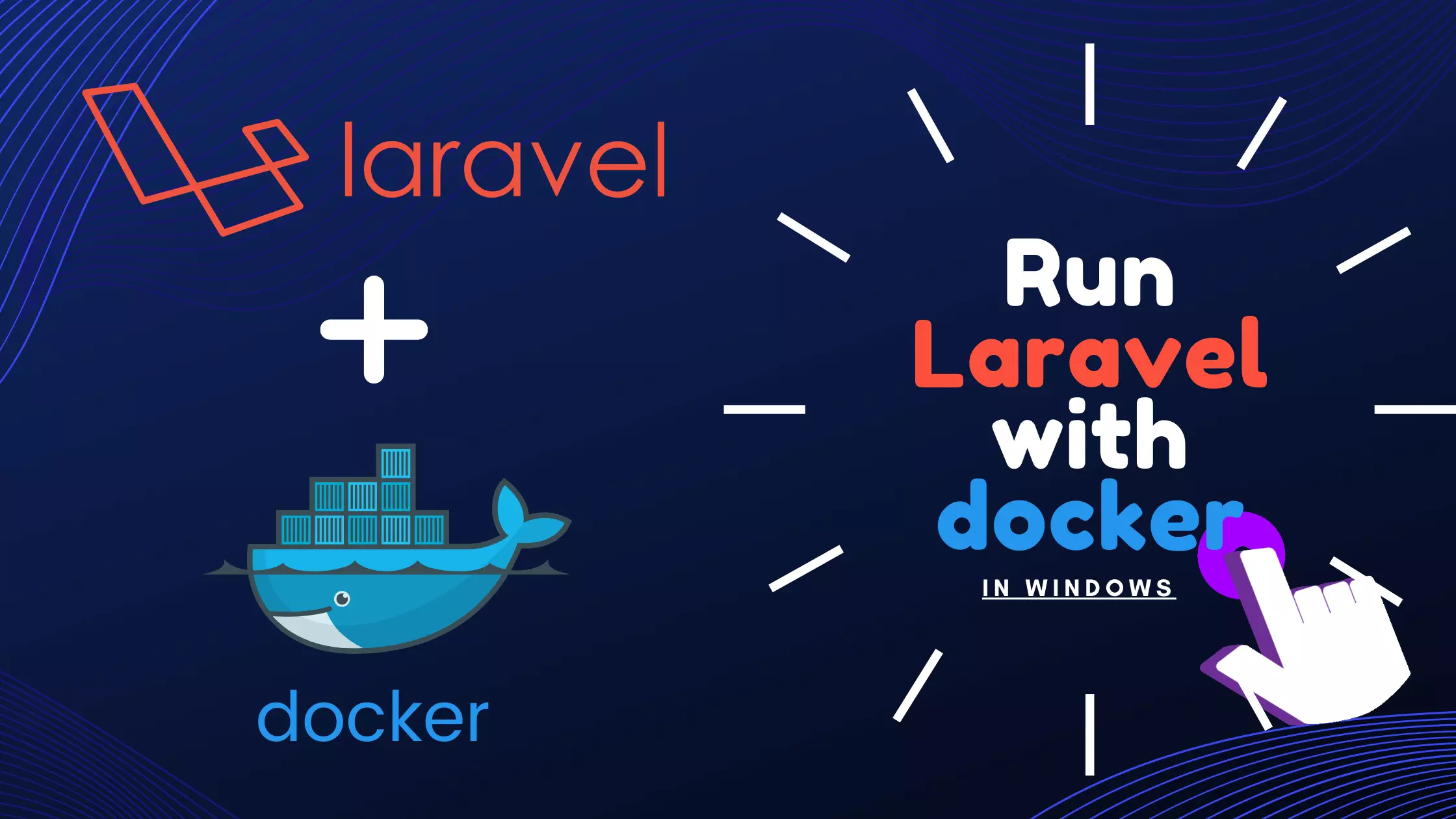 run laravel application using Docker in windows