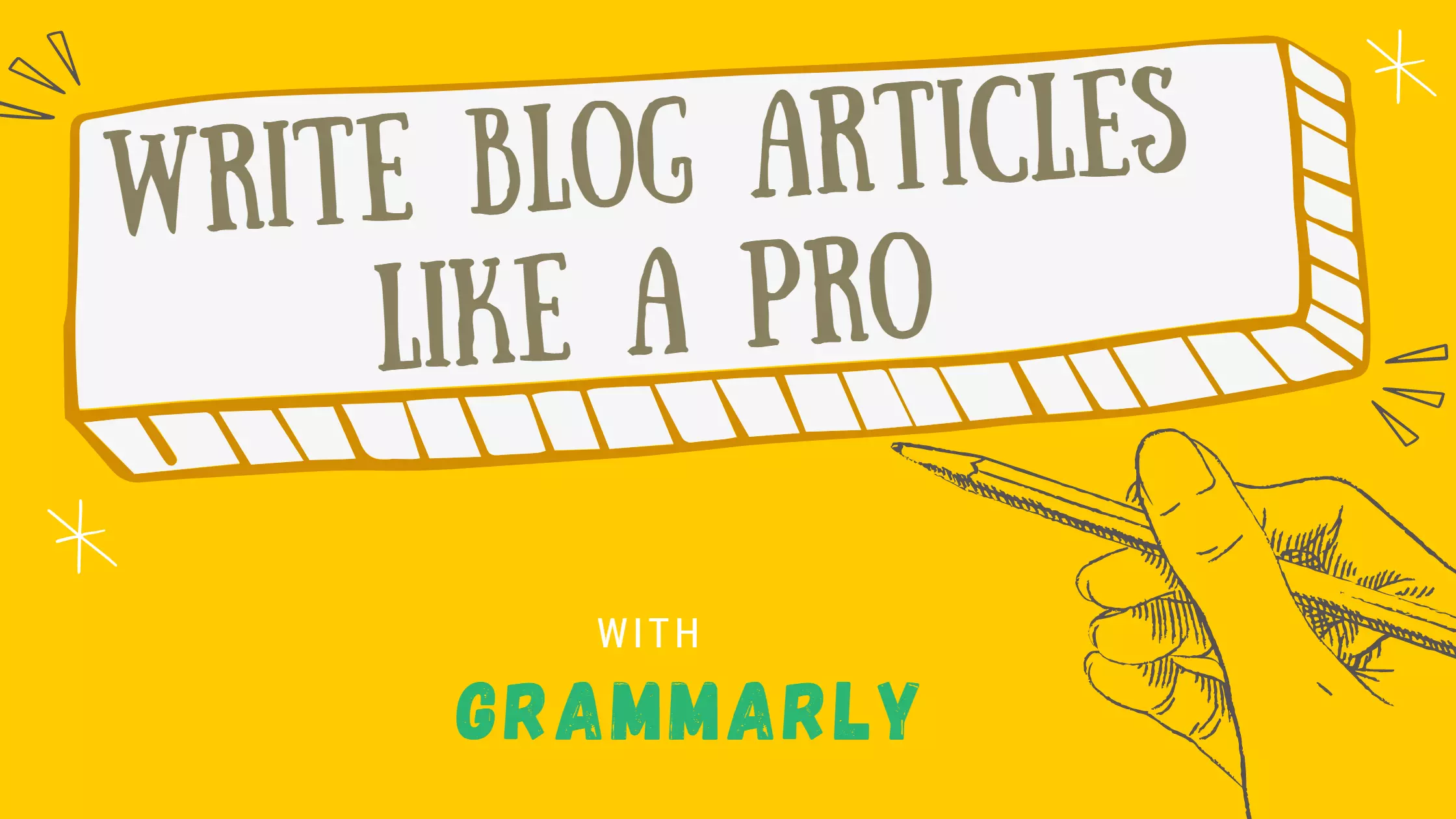Learn how to write articles like a pro with grammarly